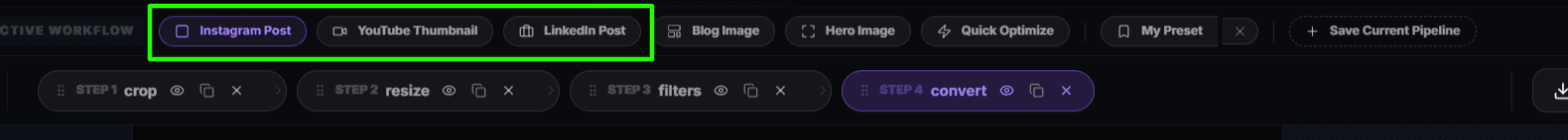 Post ready for Social Media in 1-Click