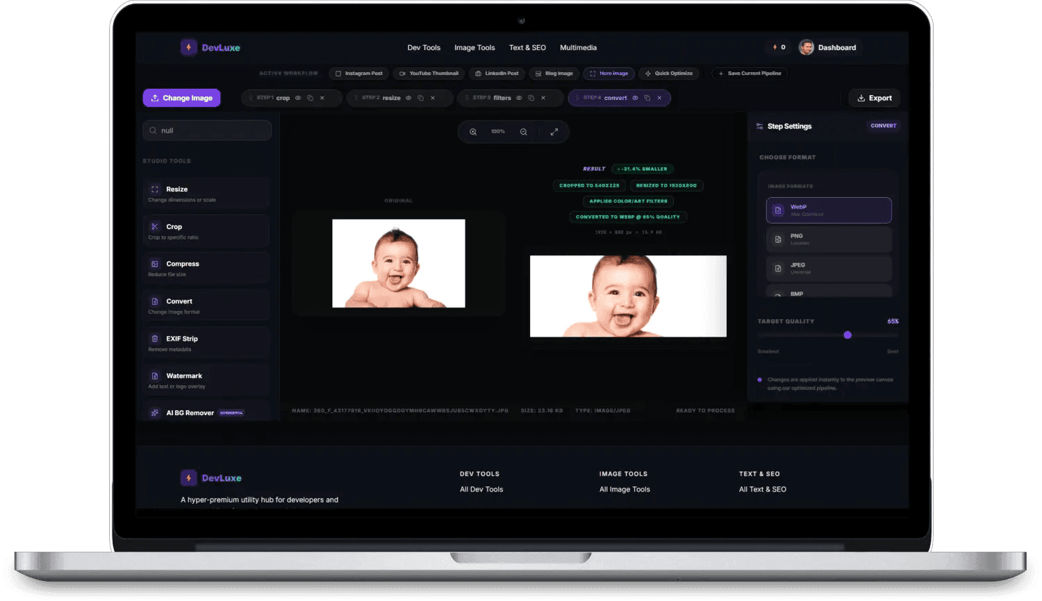 CyberCraft Studio Mockup